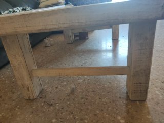 Mesa de centro de madera