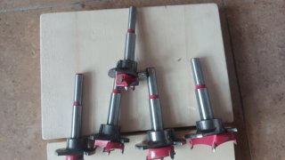 Set de 4 Brocas Forstner para Madera