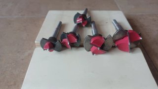 Set de 4 Brocas Forstner para Madera