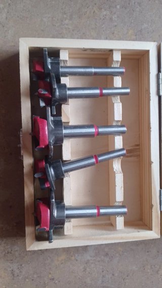 Set de 4 Brocas Forstner para Madera