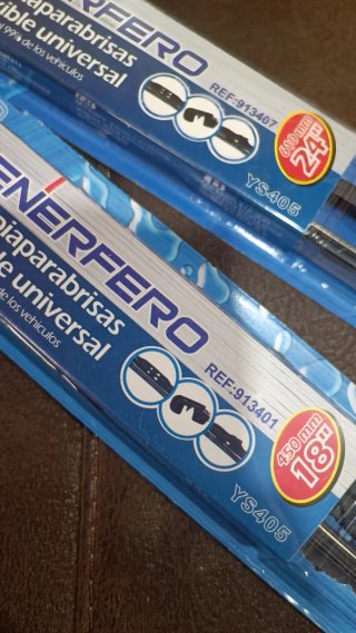 2 Limpiaparabrisas Enerfero Universales