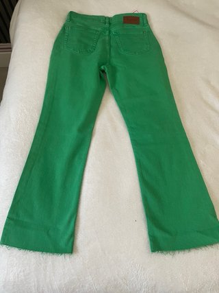 Pantalón Desigual cropped verde