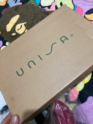 Zapatos Unisa Tacón Granate Nuevos