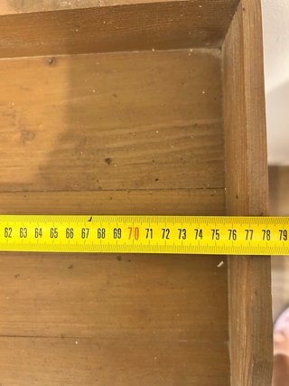 Mesa de apoyo de madera