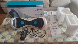 Hoverboard Qilive C-4743 Blanco y Negro