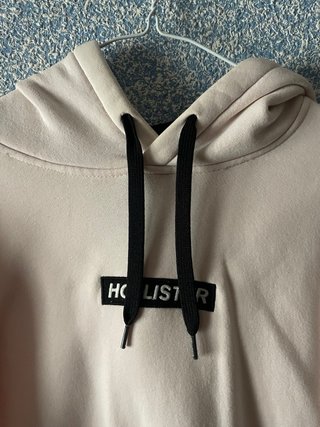 Sudadera Hollister Rosa Pastel
