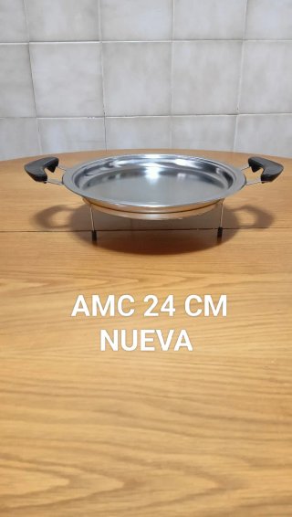Plancha Asadora AMC 24 cm. Sin tapa ( o con tapa )