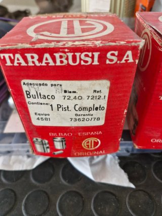 Pistón Bultaco Tarabusi 72,40