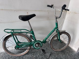 Bicicleta Antigua BH Verde