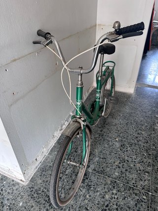 Bicicleta Antigua BH Verde