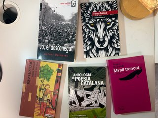PACK: 5 libros de literatura catalana