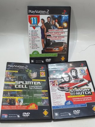 Lote 7 Discos Demo PlayStation 2 Revista Oficial