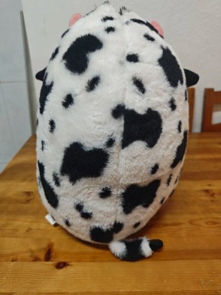 Peluche de Vaca Blanco y Negro