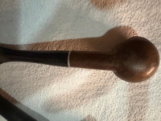 2 piezas antiguas de madera – Spain Briar Amber
