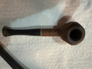 2 piezas antiguas de madera – Spain Briar Amber