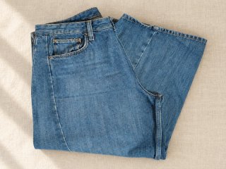 Vaquero Zara barrel ankle relaxed tiro medio