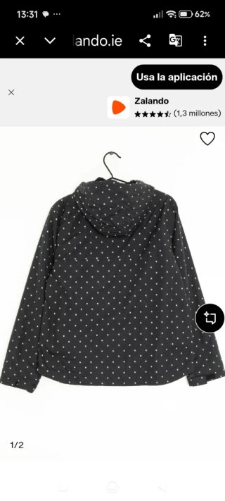 Chubasquero Carhartt negro