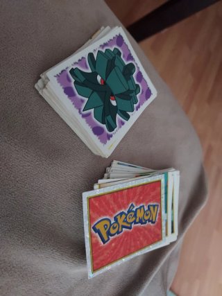 90 Cromos Pokémon Merlin 2000 y 2001