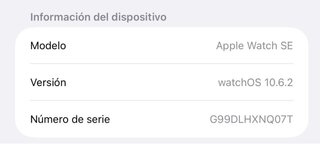 Apple Watch Rosa SE 1
