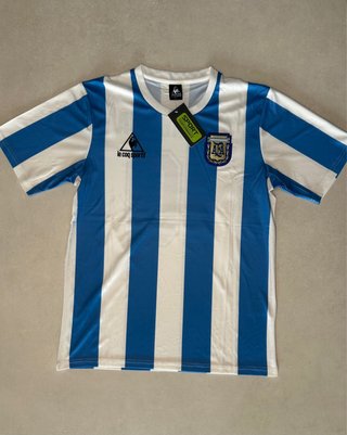 Camiseta Argentina Maradona Le Coq Sportif