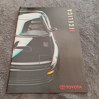 Catálogo Toyota Celica Turbo 4WD Original 1990
