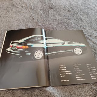 Catálogo Toyota Celica Turbo 4WD Original 1990