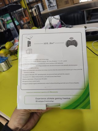 Mando Inalámbrico X-360 para PS3/PC