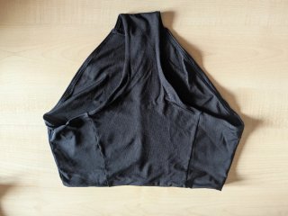 Braga bikini talle alto negra