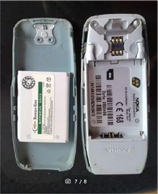 Nokia 3410 Libre gris blanco NUEVO