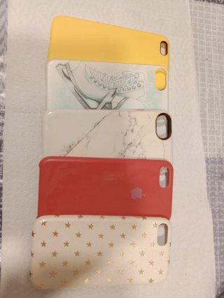 Lote 5 fundas iPhone 7