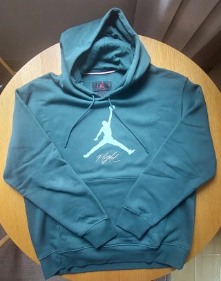 Sudadera Jordan con Capucha Verde