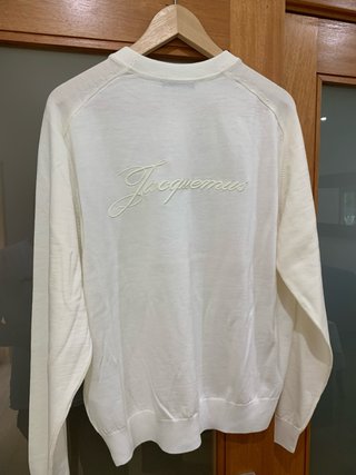 Camisola homem nova Jacquemus Branca