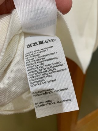 Camisola homem nova Jacquemus Branca