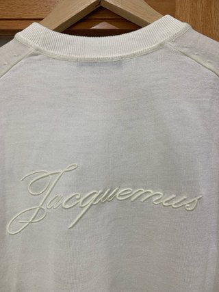 Camisola homem nova Jacquemus Branca