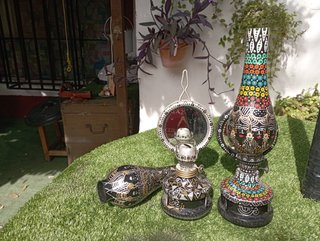 2 Quinqués Vintage Decorativos
