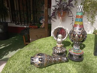 2 Quinqués Vintage Decorativos