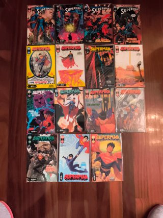 SUPERMAN. 15 cómics.  Colección.