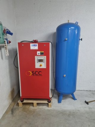Compresor de aire industrial SCC Storm 15 Vario