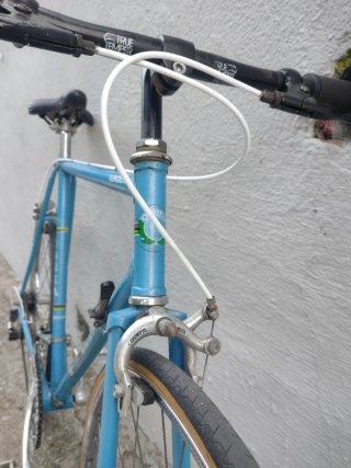 Bicicleta de Carretera Vintage Azul
