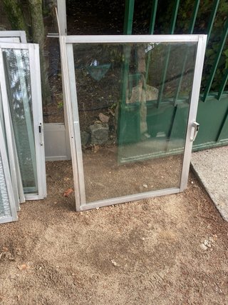 Lote Ventanas correderas aluminio 8 y puerta balco