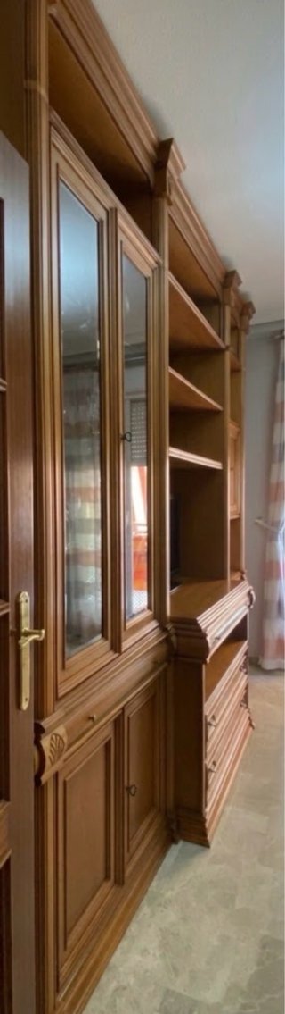 Mueble de salón modular de madera de gran calidad