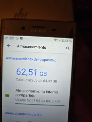 Sony Xperia XZ Premium 64GB Plateado