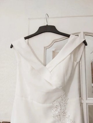 Vestido largo novia