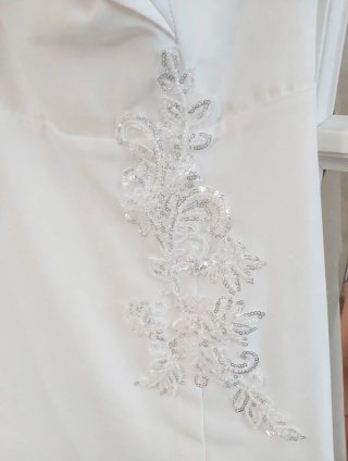 Vestido largo novia
