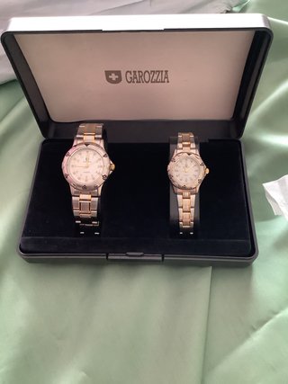 Set de 2 Relojes Garozzia (Hombre y Mujer)