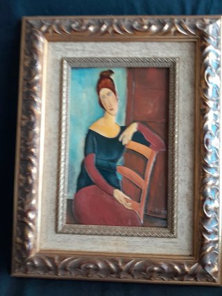 Reproducción en Esmalte de Modigliani
