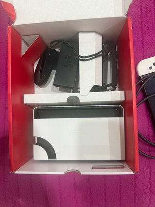 Nintendo Switch OLED Blanca
