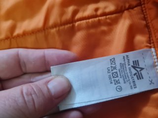 Chaqueta Bomber Alpha Industries Talla L