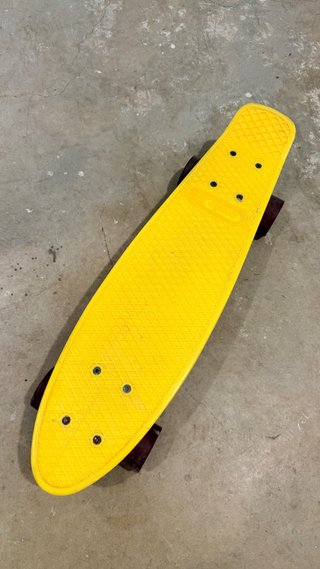 Monopatín Oxelo Yamba Amarillo