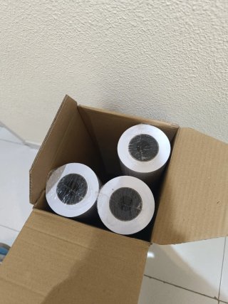 3 Rollos de Papel Plotter DIN A1 80g